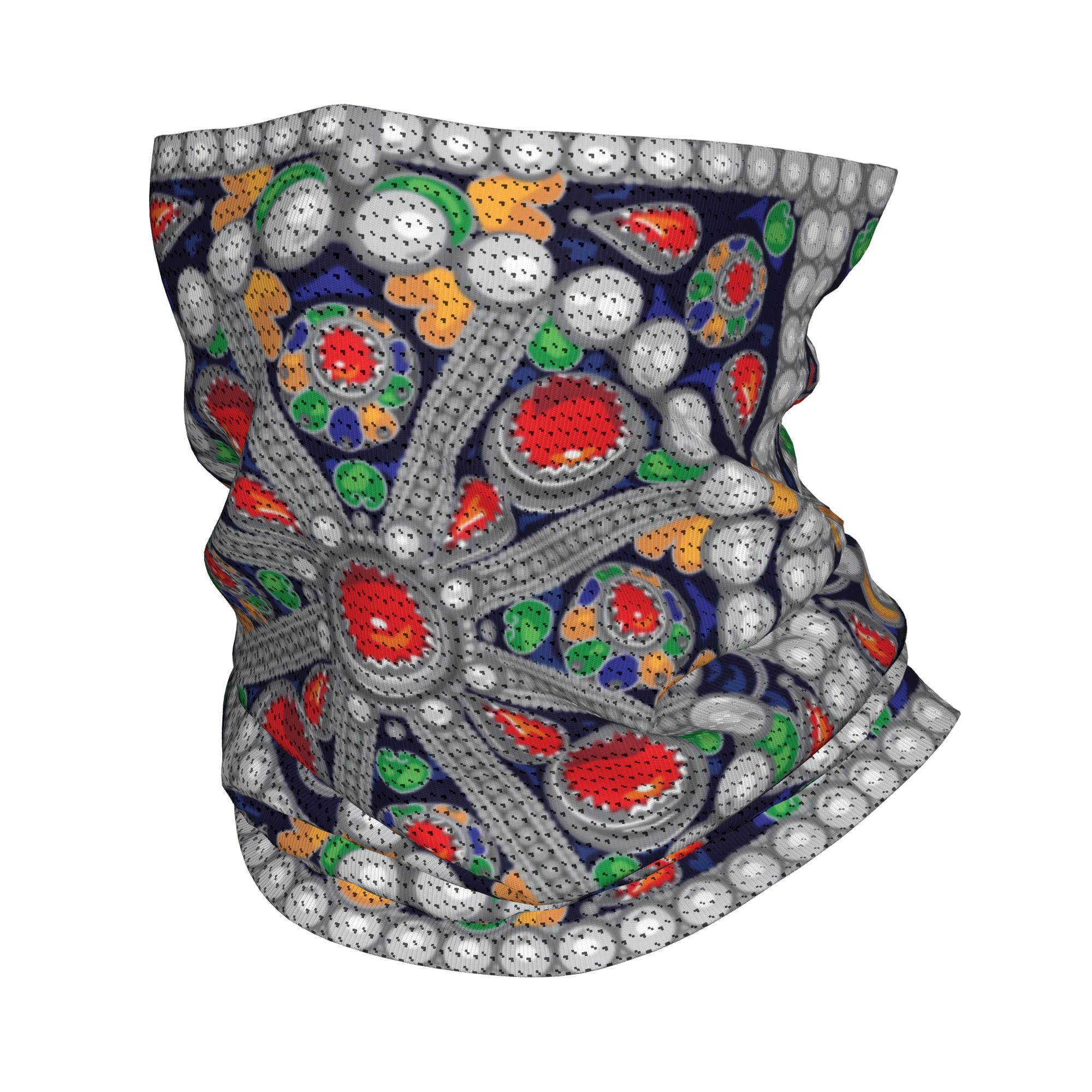 Ethnic Fashion Men - Aangepaste Tafzimth Kabyle Fibula Bandana Winterhalswarmer