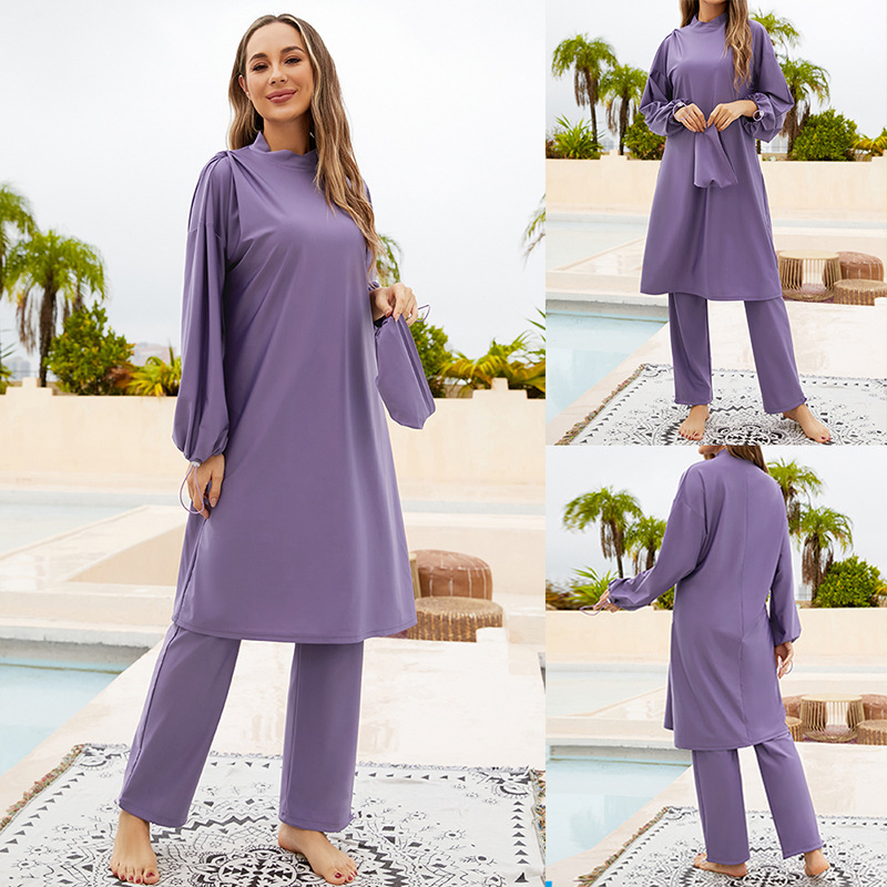 Abaya Modest Wear - Zomer Abaya moslim badkleding hijab vrouwen