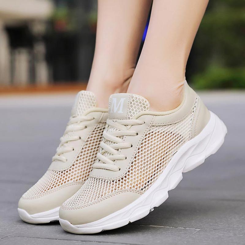 Ethnic Wear For Kids Fashion Show - Zomer Ademende Sneakers Vrouwen Mesh Dames
