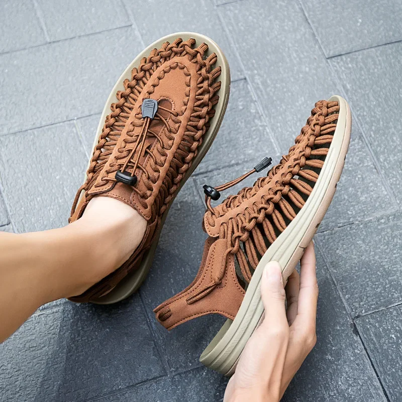 Ethnic Fashion Men - 2026 Heren Charms Sandalen Zomer Nieuwe