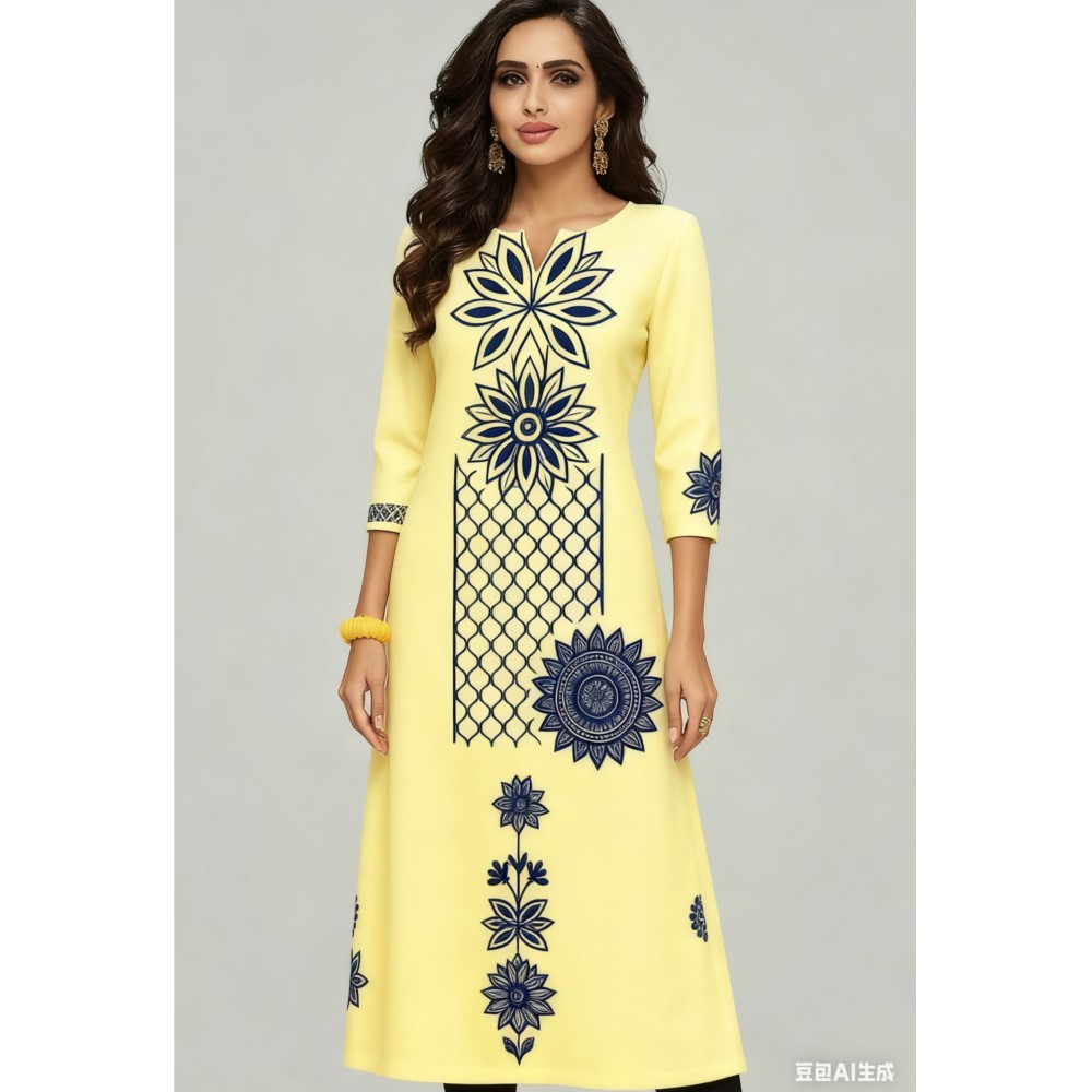 Ethnic Fashion Kurtis - Nationale stijl Dames Kurt Casual Mode