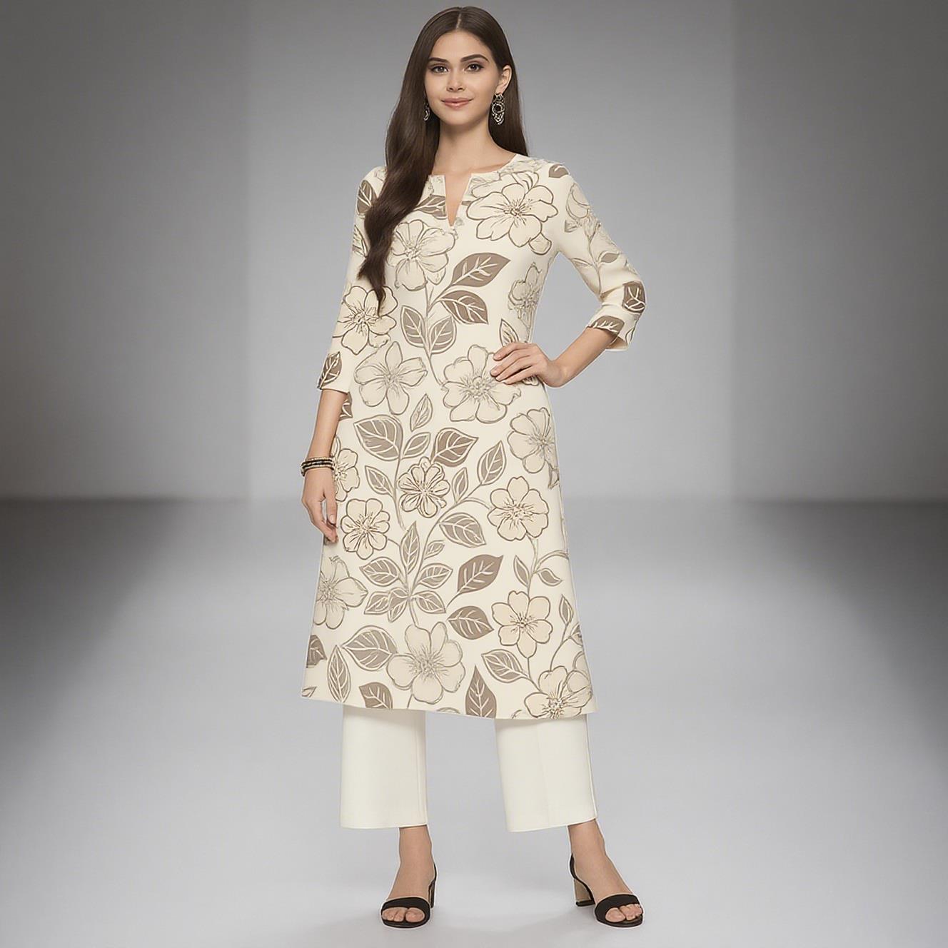 Muslim Women's Kurt Casual Fas - Ethnic Fashion Kurtis recensie en prijs