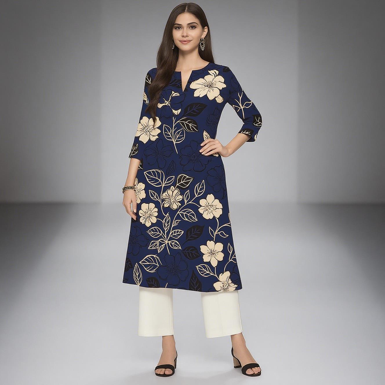 Muslim Women's Kurt Casual Fas - Ethnic Fashion Kurtis recensie en prijs