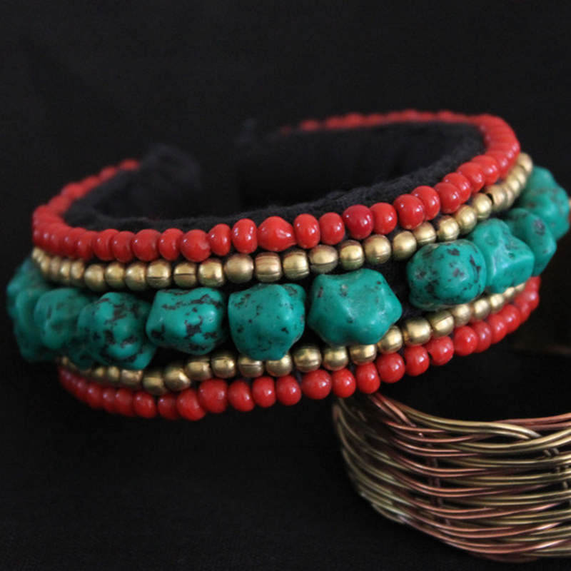 Tibetaanse handgemaakte armban - Ethnic Fashion Com recensie en prijs
