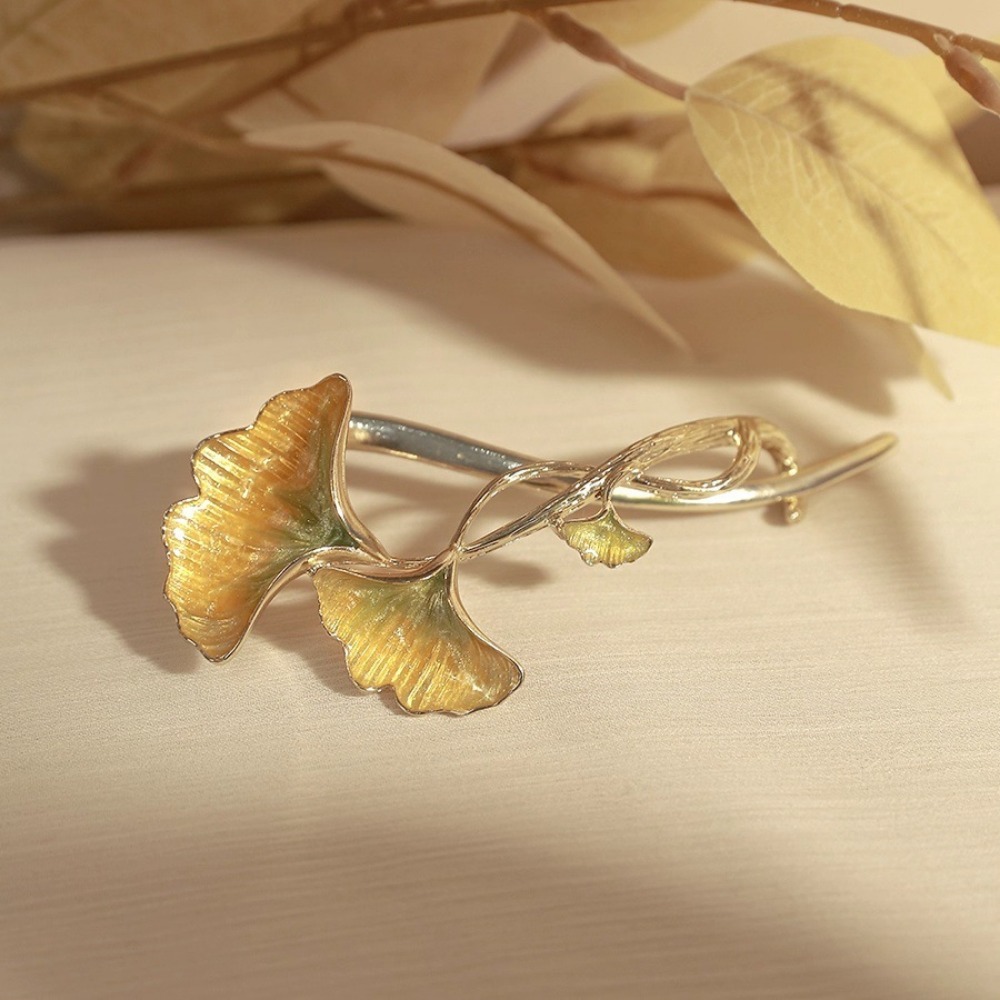 1pc Mode Delicate Ginkgo Blad  - Ethnic Fashion Accessories recensie en prijs