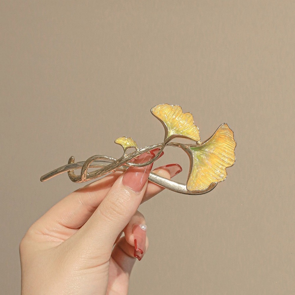 1pc Mode Delicate Ginkgo Blad  - Ethnic Fashion Accessories recensie en prijs