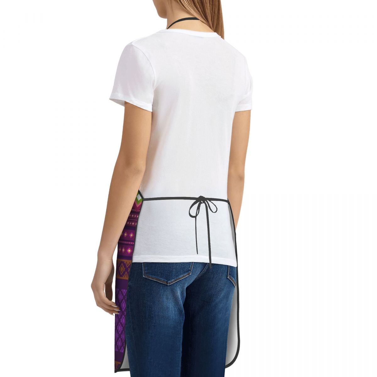 Aangepaste Bib Ikat geometrisc - Ikat Woven Fabric recensie en prijs