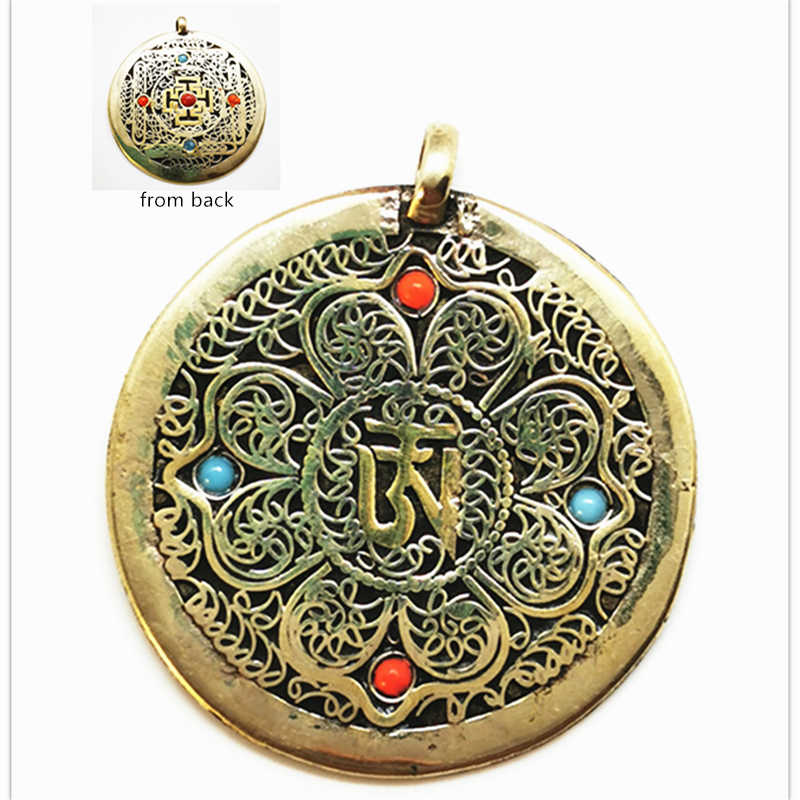 Tibetaanse OM Mantras Amulet K - Ethnic Fashion Com recensie en prijs