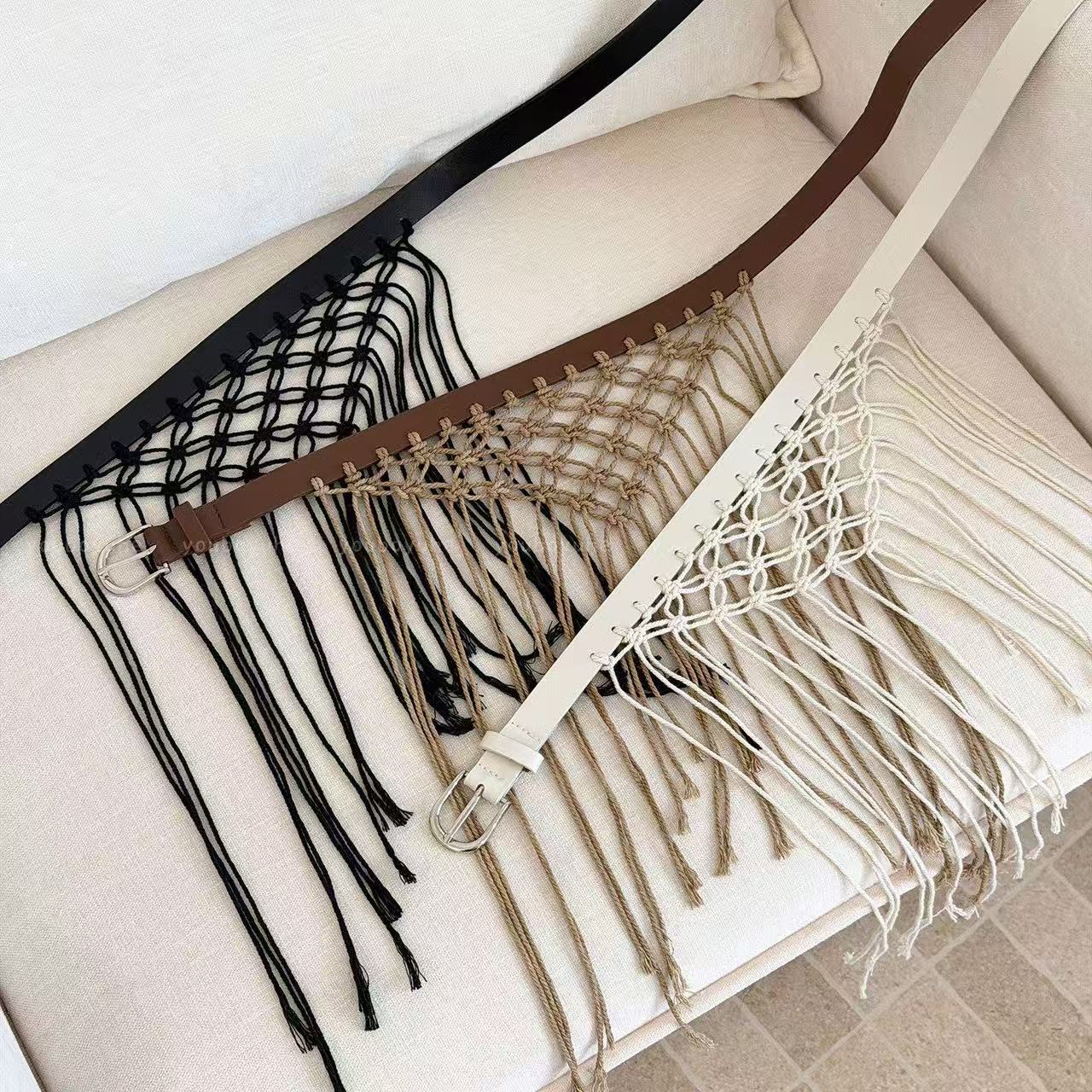 Casual Y2K Tassel Weave Taille - Y2K Ethnic Fashion recensie en prijs