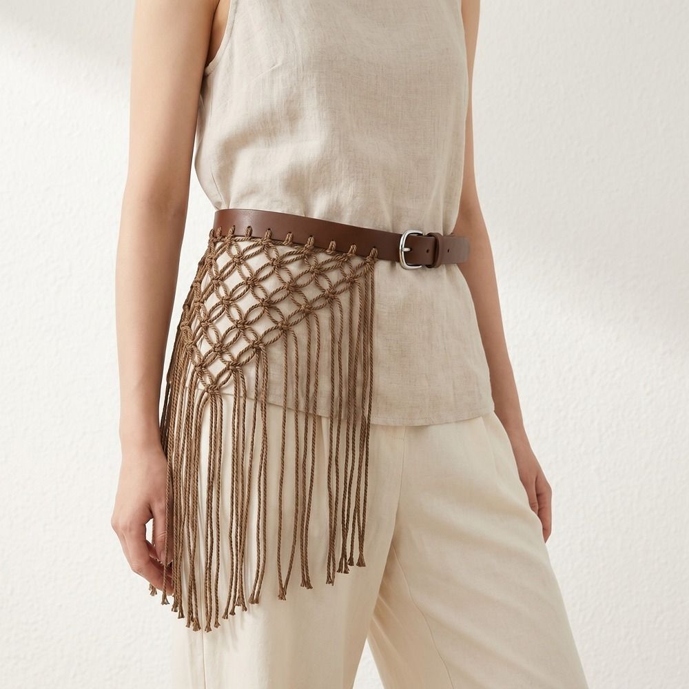 Casual Y2K Tassel Weave Taille - Y2K Ethnic Fashion recensie en prijs