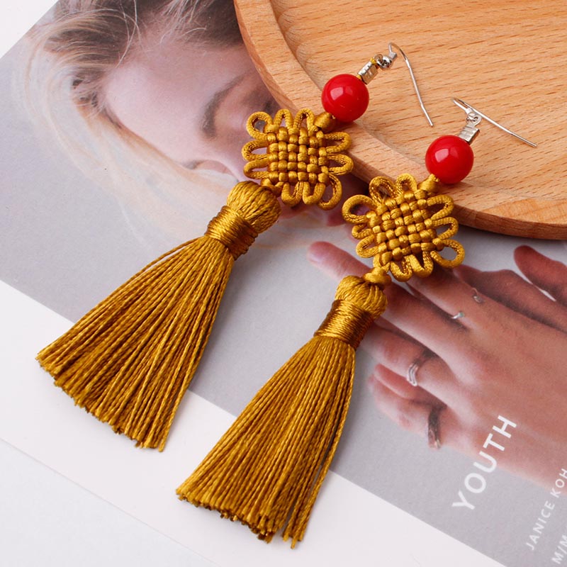 Kleurrijke draad gevlochten Ch - Y2K Ethnic Fashion recensie en prijs