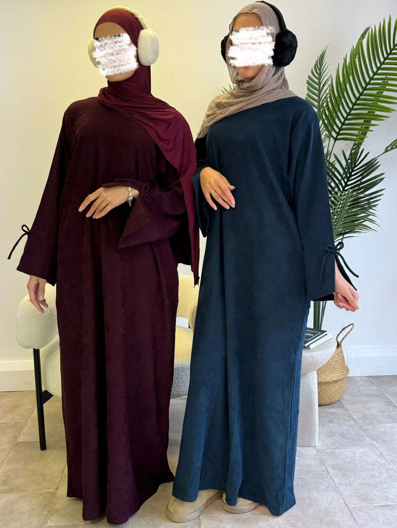Ramadan Boog-knoop Dubai Abaya - Abaya Modest Wear recensie en prijs