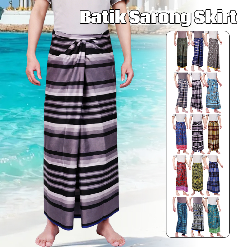 Heren Dames Batik Sarong Rok E - Batik Sarong Wrap recensie en prijs