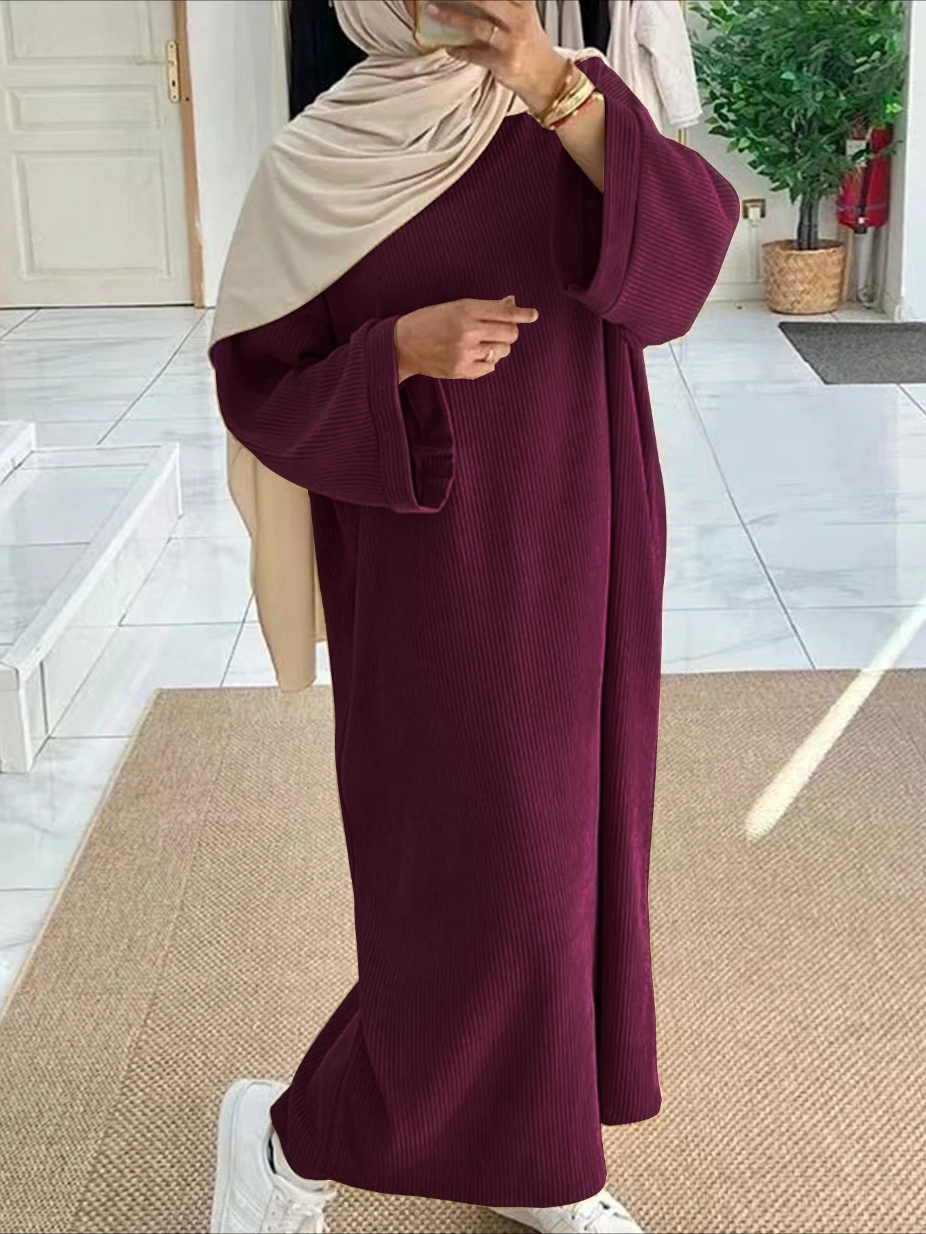 Eid Moslim Vrouwen Bescheiden  - Abaya Modest Wear recensie en prijs