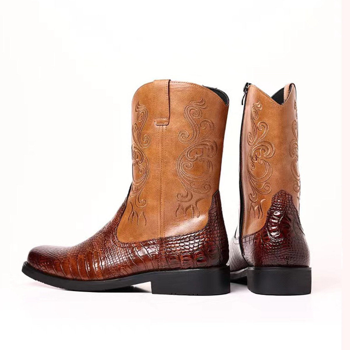 Modieuze reliëf casual westers - Ethnic Fashion Men recensie en prijs