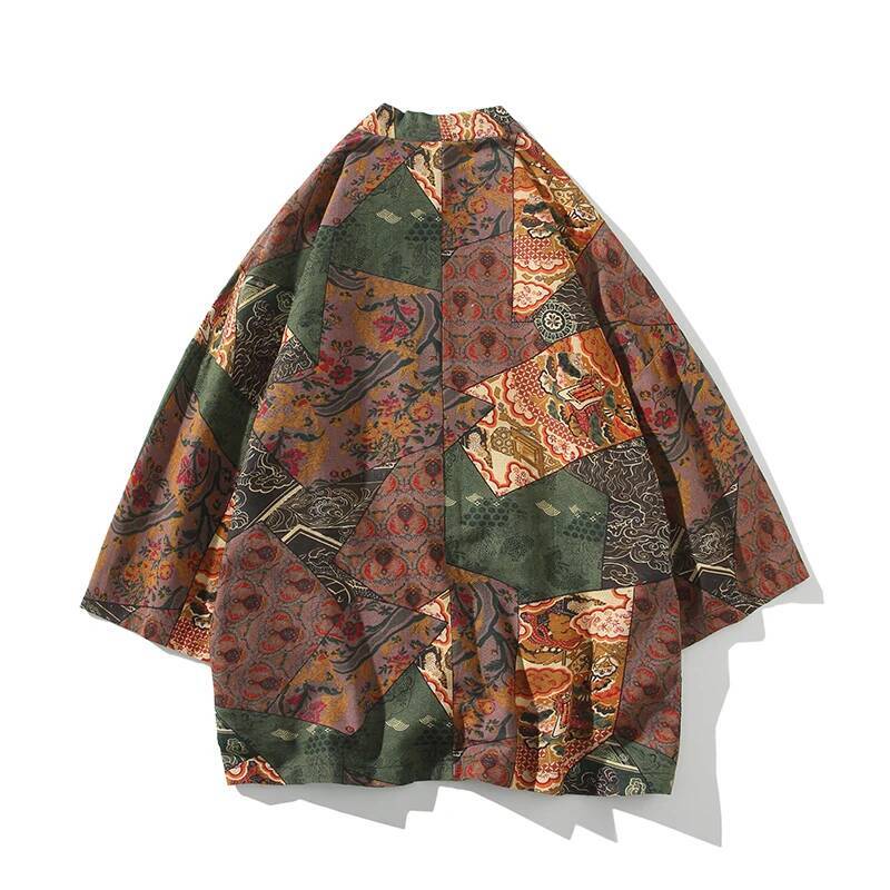 Etnische stijl print yukata ma - Ethnic Fashion Men recensie en prijs